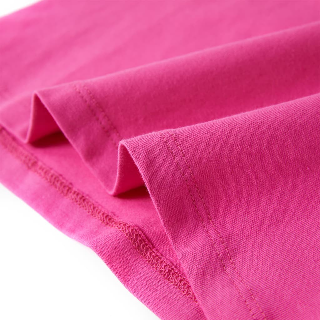 T-shirt til børn str. 128 pink