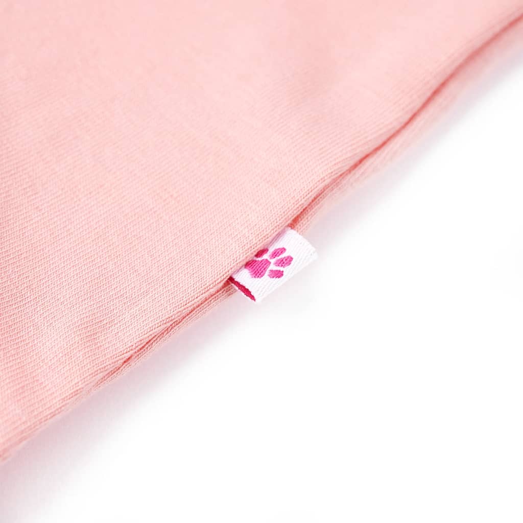T-shirt til børn str. 116 lyserød