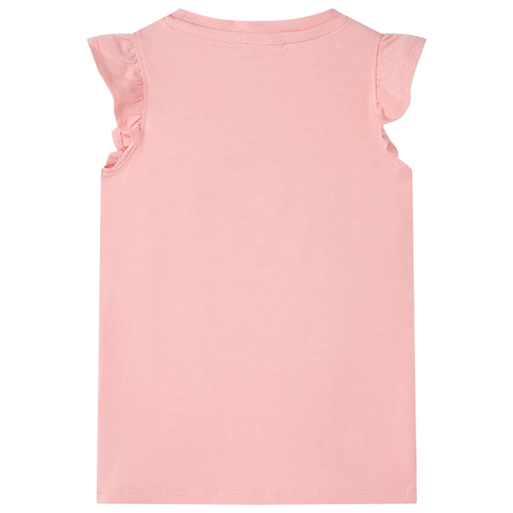 T-shirt til børn str. 128 lyserød