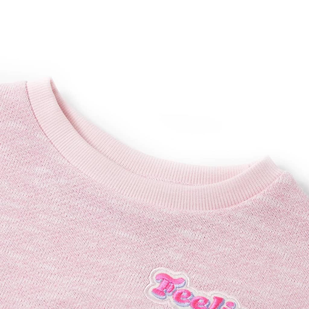 Sweatshirt til børn str. 128 lyslilla