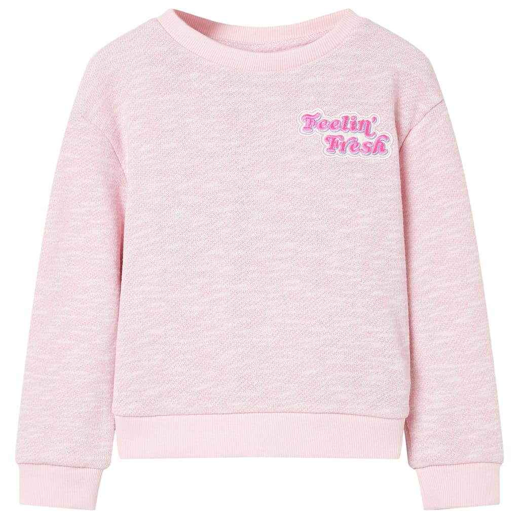 Sweatshirt til børn str. 140 lyslilla
