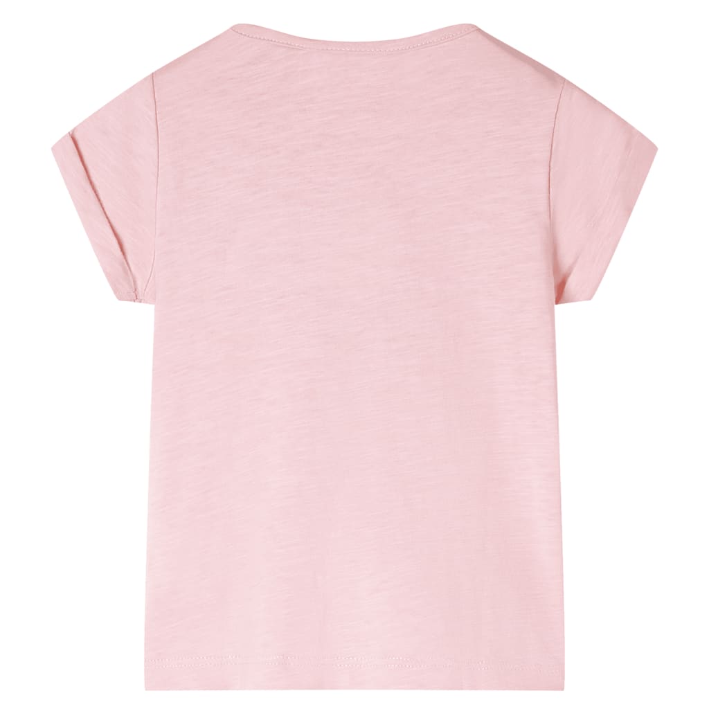 T-shirt til børn str. 140 lyserød