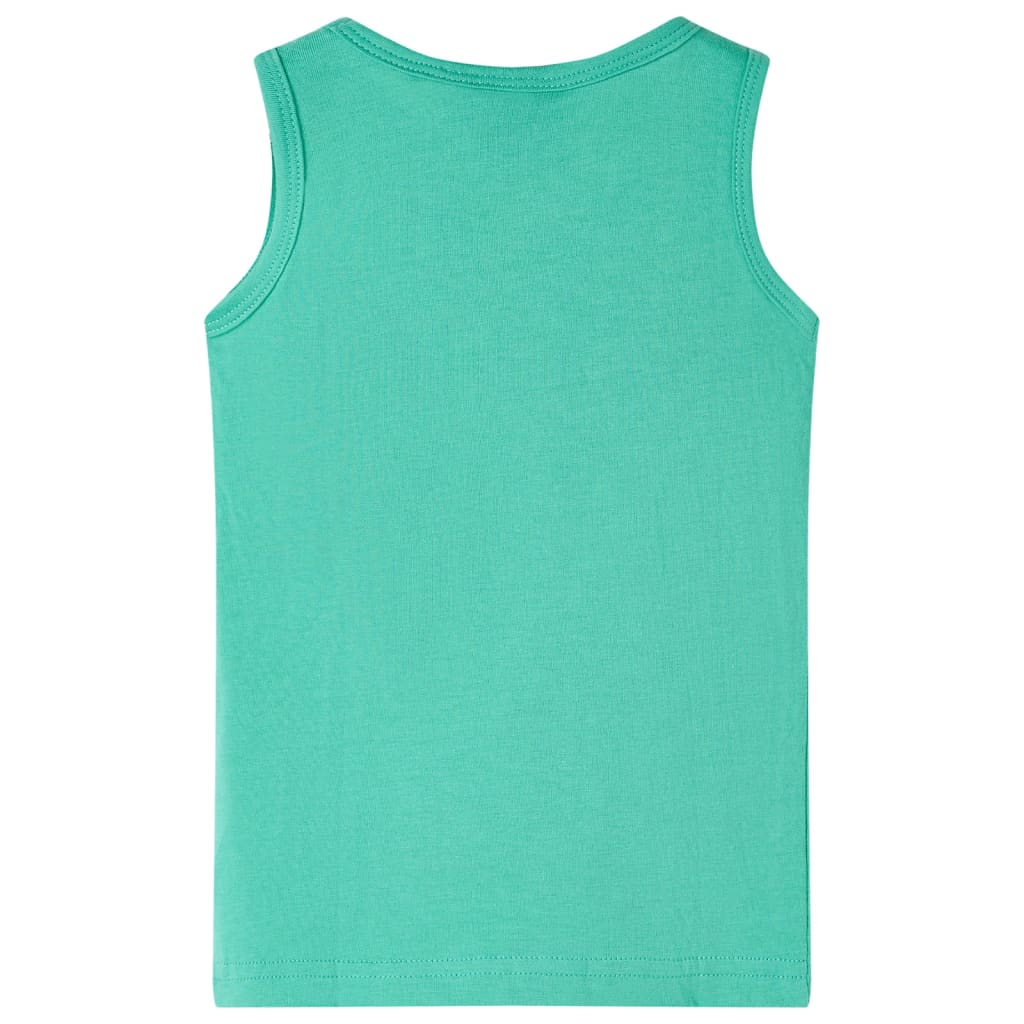 Tanktop til børn str. 116 grøn