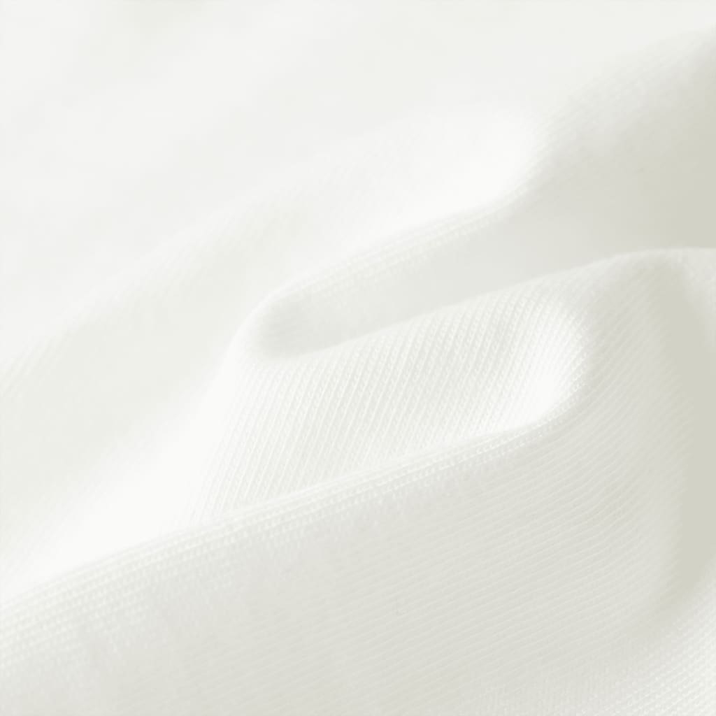 T-shirt til børn str. 92 ecrufarvet