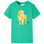 T-shirt til børn str. 104 grøn