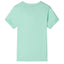 T-shirt til børn str. 116 lysegrøn