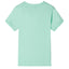 T-shirt til børn str. 128 lysegrøn