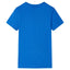 T-shirt til børn str. 116 blå