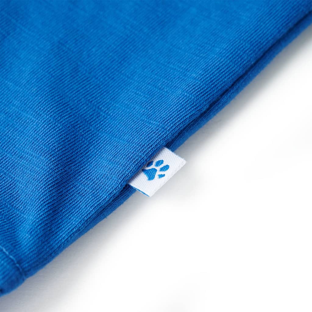 T-shirt til børn str. 116 blå