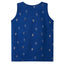 Tanktop til børn str. 128 mørkeblå
