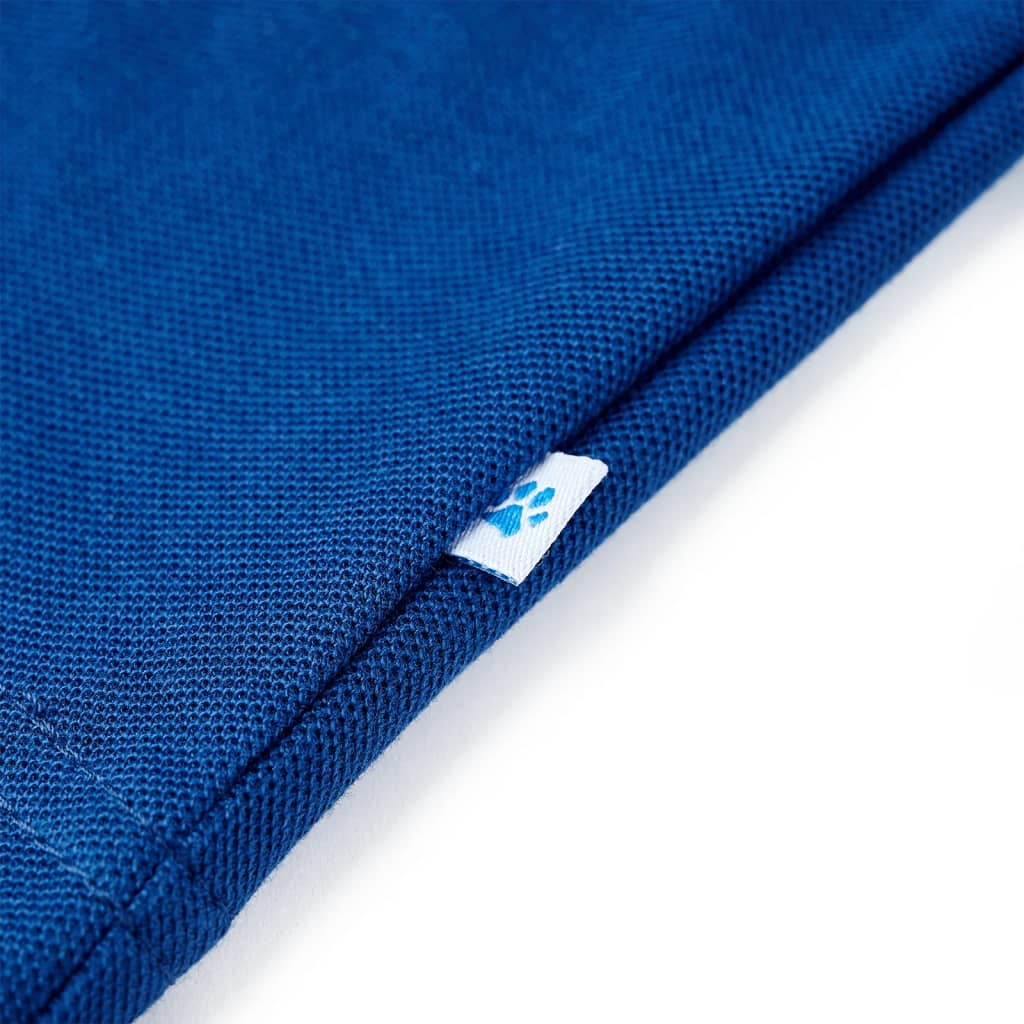 Poloshirt til børn str. 104 mørkeblå