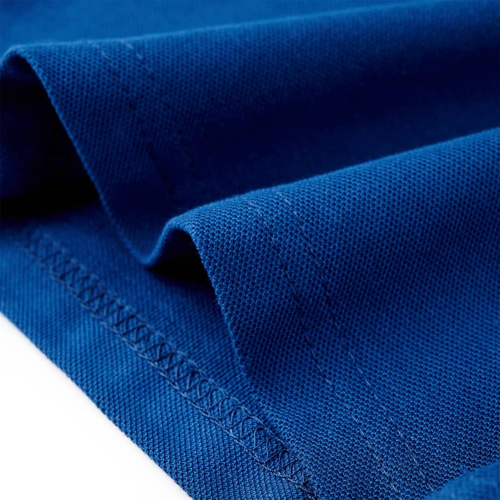 Poloshirt til børn str. 104 mørkeblå