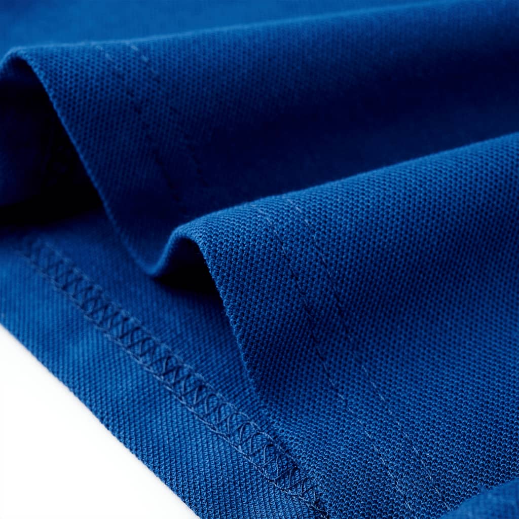 Poloshirt til børn str. 140 mørkeblå