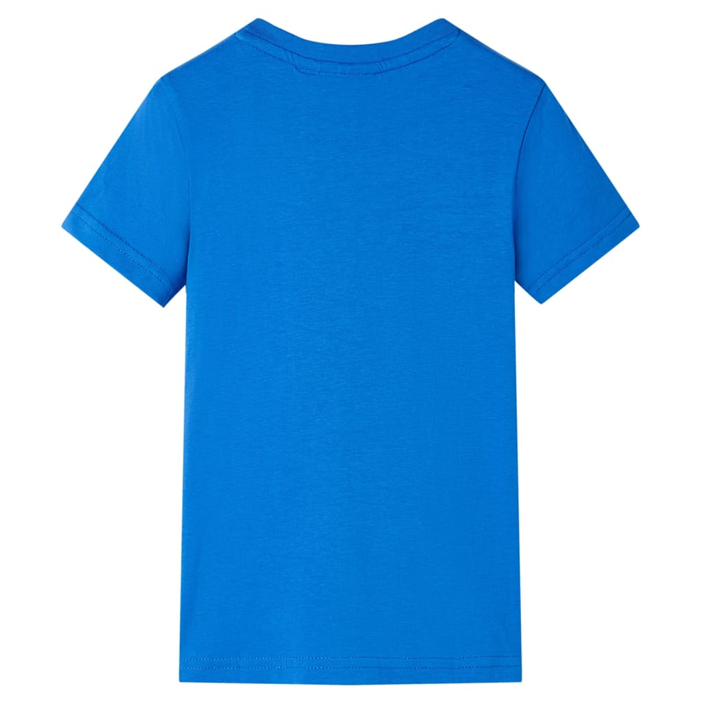 T-shirt til børn str. 104 blå