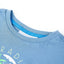 T-shirt til børn str. 116 blå