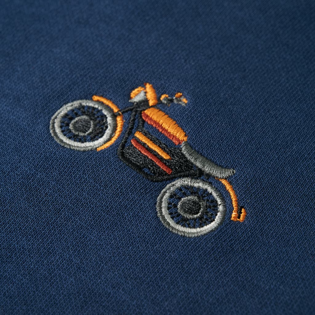 Sweatshirt til børn str. 116 indigoblå
