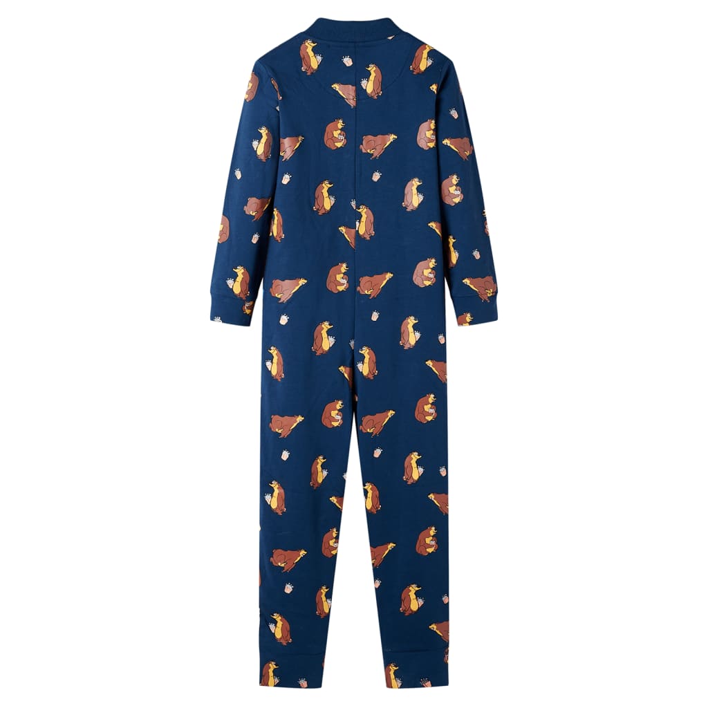 Onesie til børn str. 92 blå