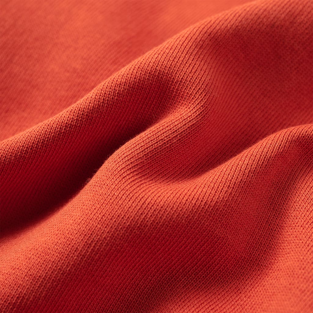 Sweatshirt til børn str. 92 orange