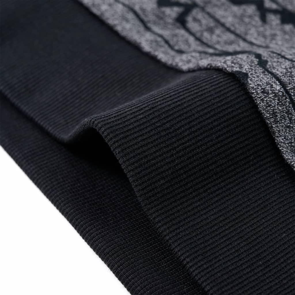 Sweatshirt til børn str. 104 blåmeleret