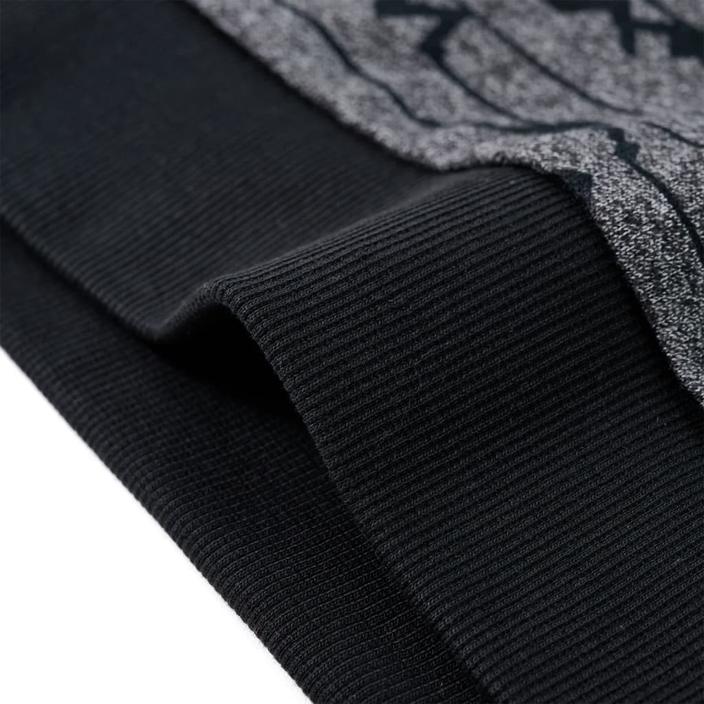 Sweatshirt til børn str. 140 blåmeleret