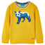 Sweatshirt til børn str. 140 okkergul