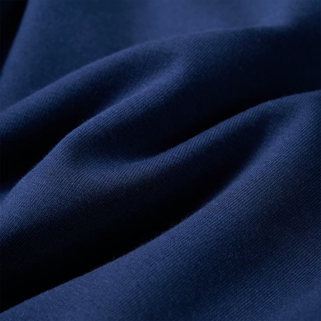 Sweatshirtkjole til børn str. 92 marineblå