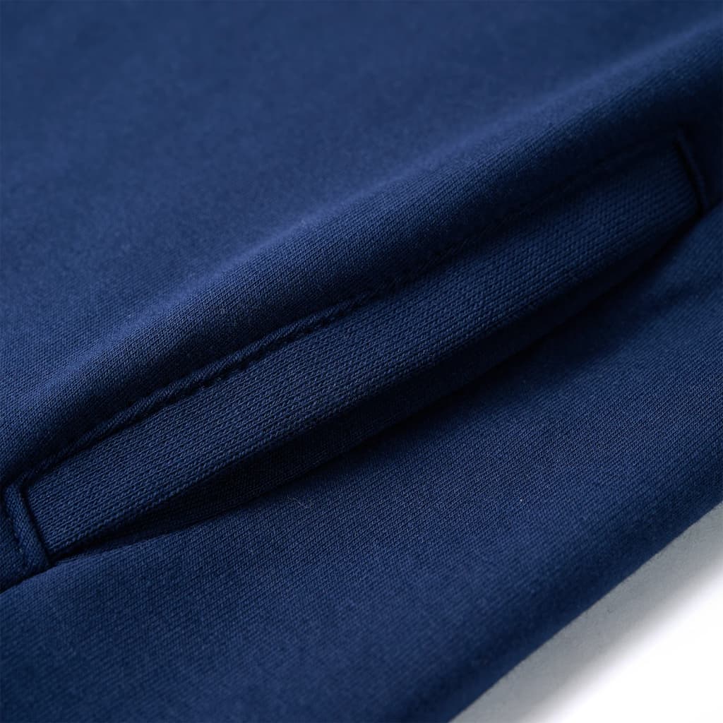 Sweatshirt til børn str. 116 marineblå