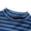 Langærmet T-shirt til børn str. 128 marineblå
