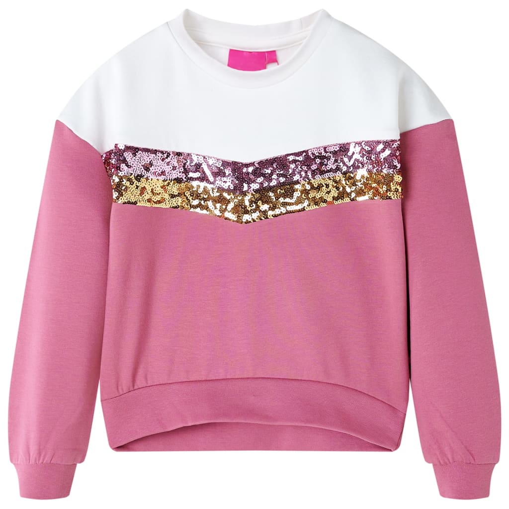Sweatshirt til børn str. 128 pink