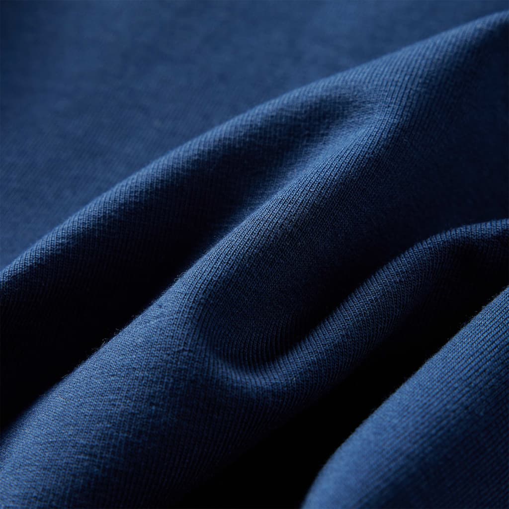 Sweatshirt til børn str. 116 marineblå