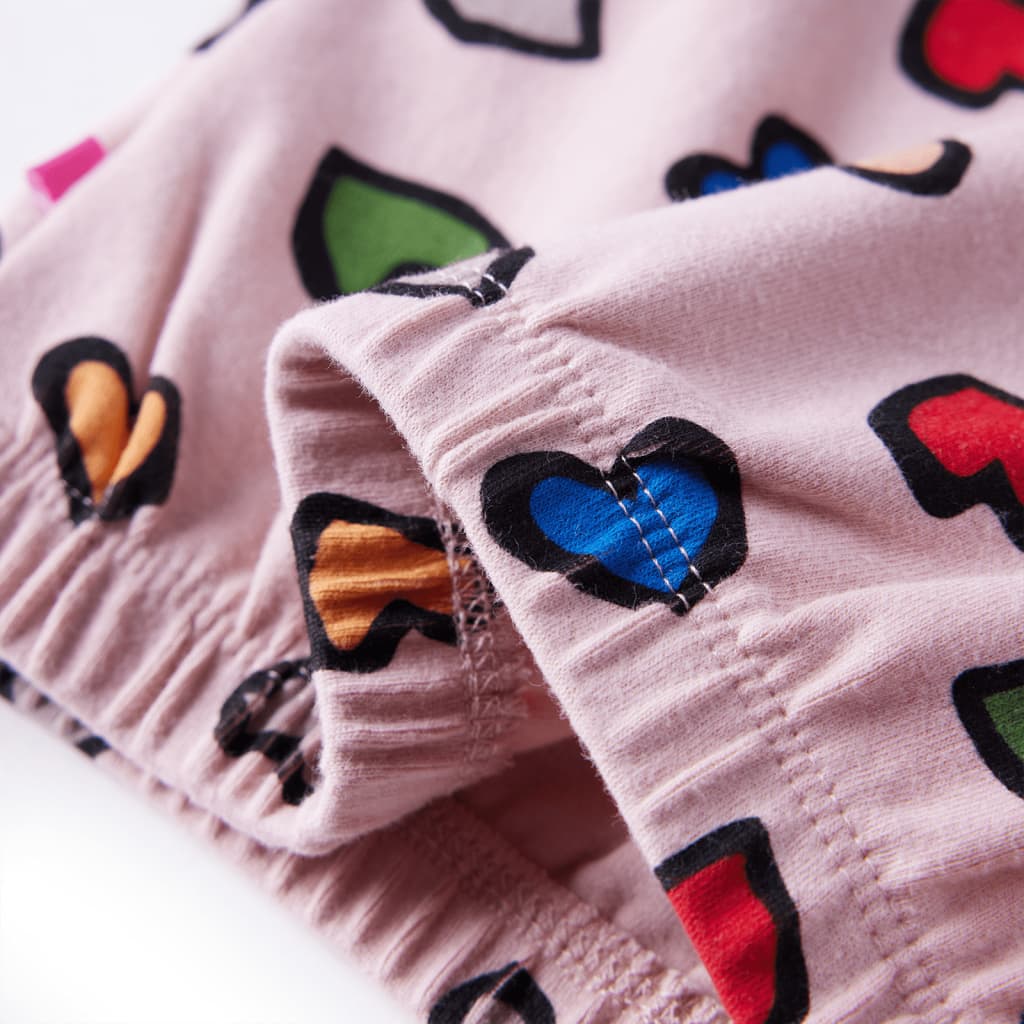 Sweatshirt til børn str. 116 lyserød