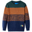 Sweater til børn str. 104 strikket flerfarvet