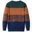 Sweater til børn str. 104 strikket flerfarvet