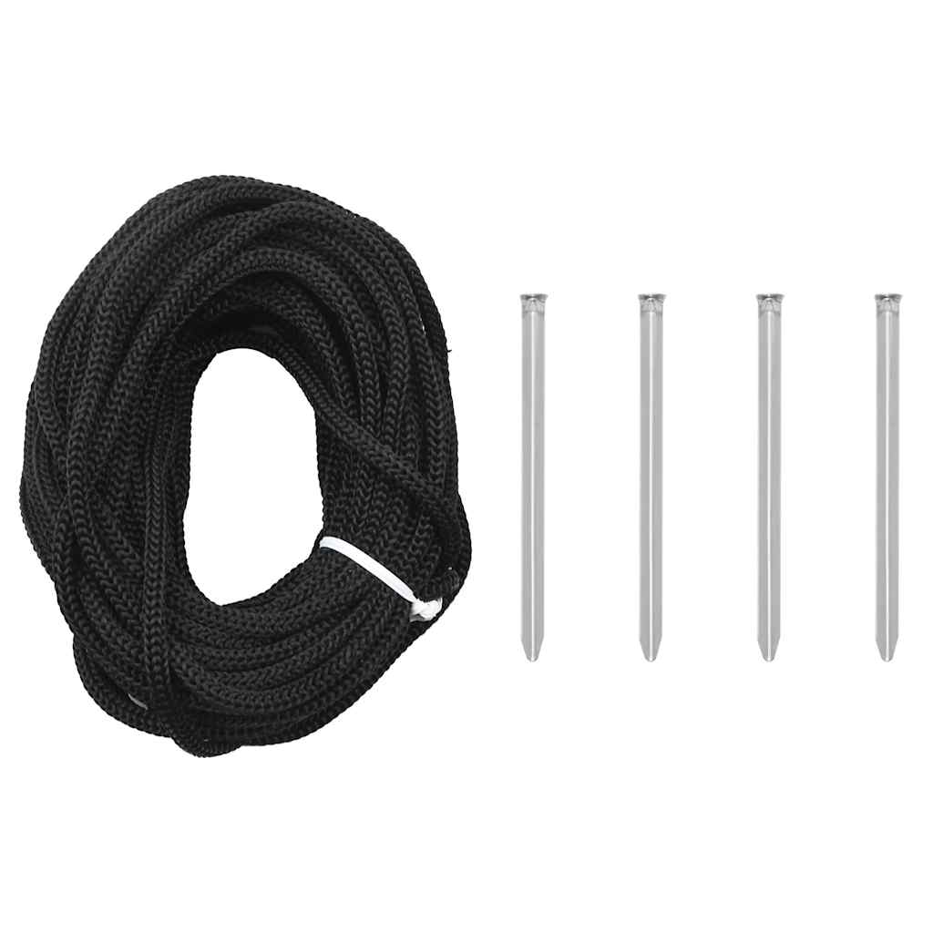 LED-juletræ 275 LED'er 180 cm varmt hvidt lys