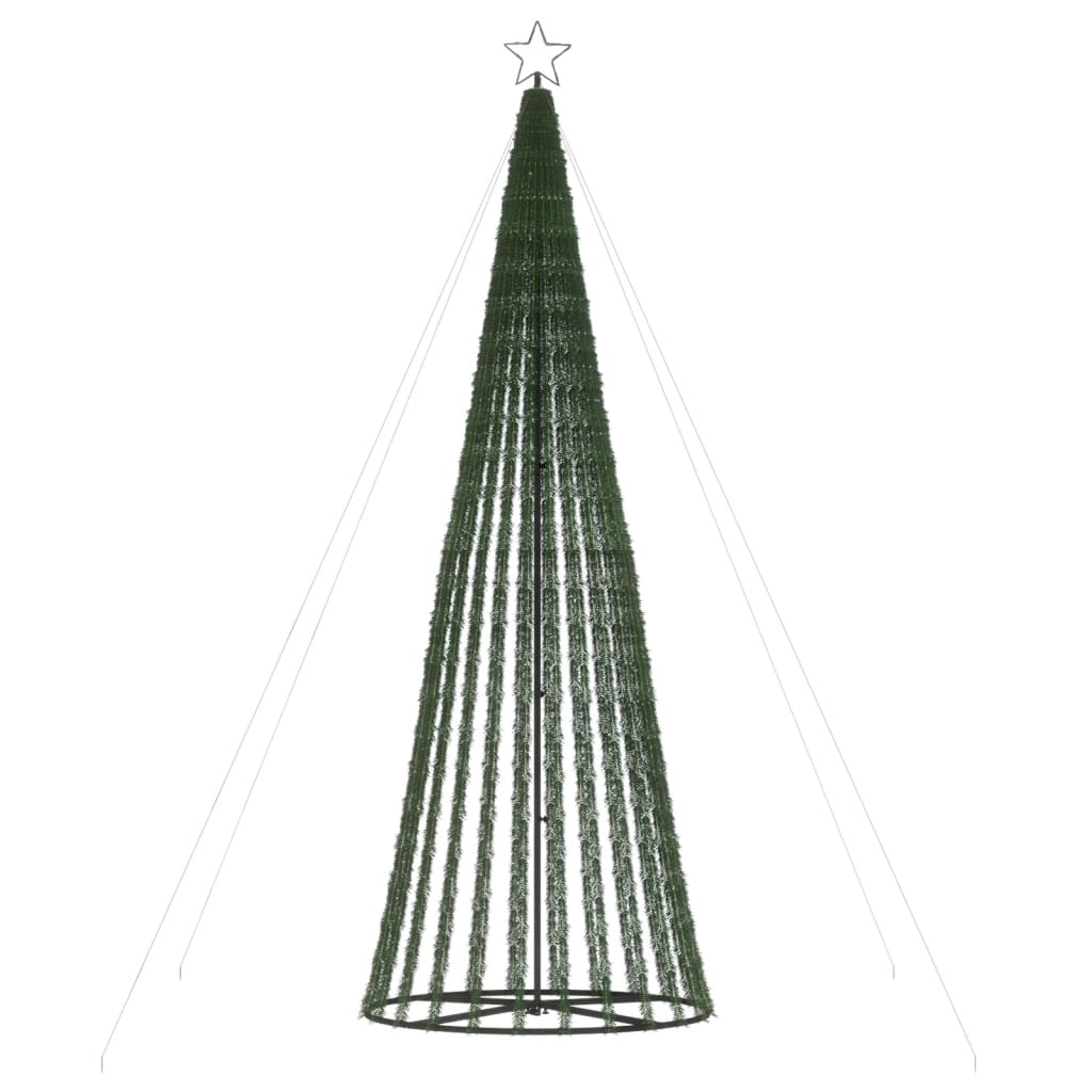 LED-juletræ 688 LED'er 300 cm blåt lys