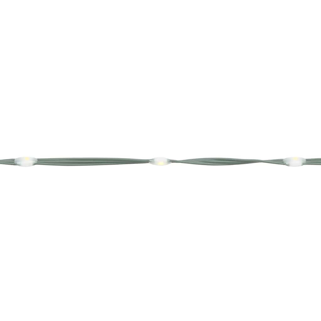 LED-juletræ 200 LED'er 180 cm flerfarvet lys