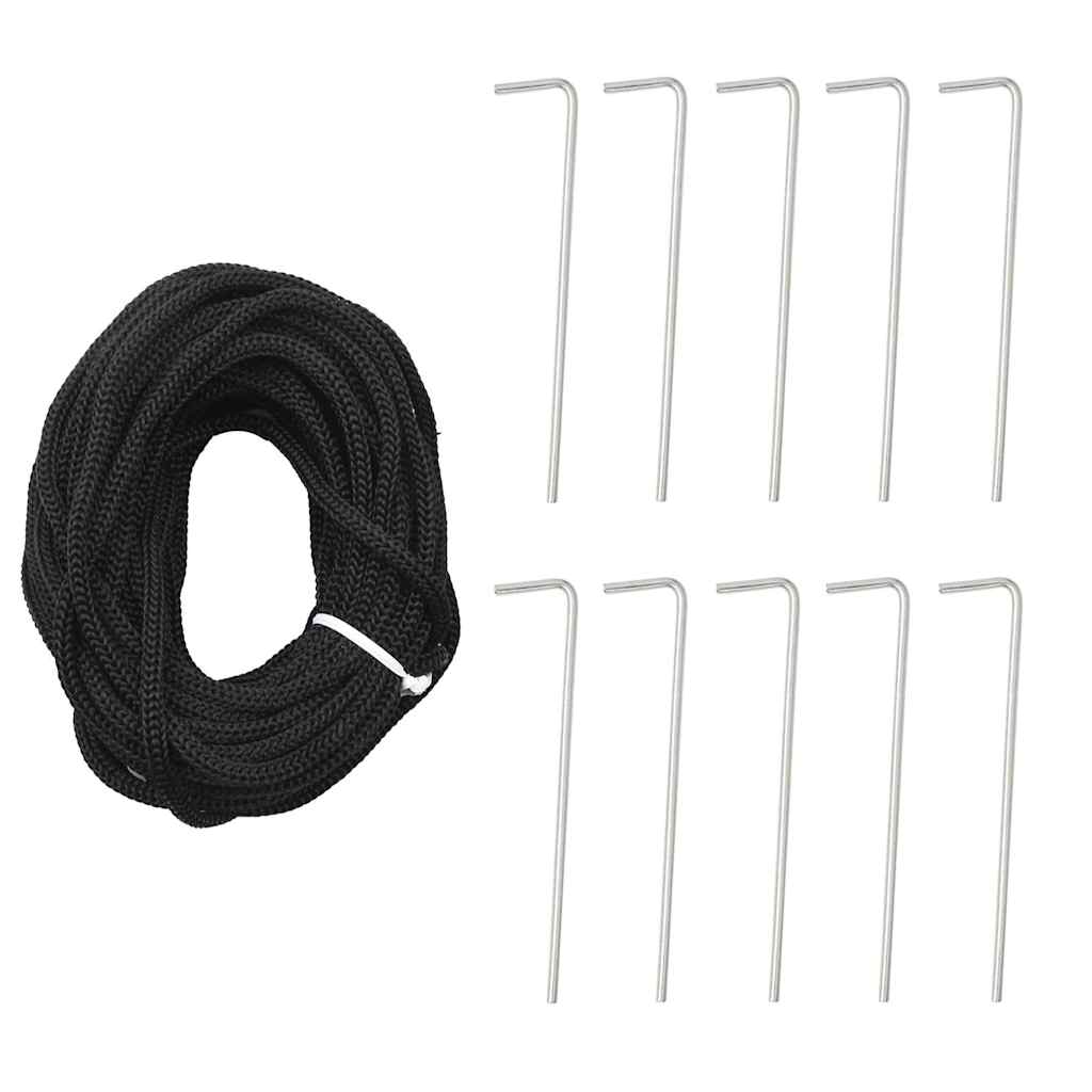 LED-juletræ 550 LED'er 300 cm varmt hvidt lys