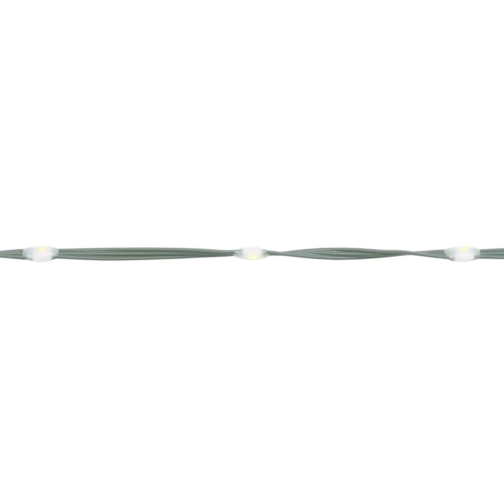 LED-juletræ 1534 LED'er 500 cm koldt hvidt lys