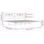 sengeramme med sengegavl 183x213 cm metal sort