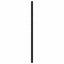 udskiftningsgavl 193 cm metal sort