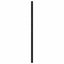 udskiftningsgavl 200 cm metal sort