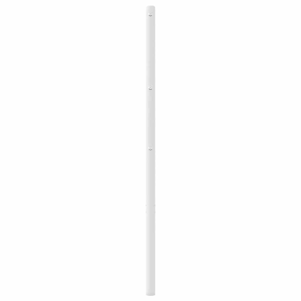 udskiftningsgavl 180 cm metal hvid