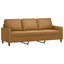 sofasæt 4 dele med hynder velour brun
