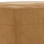 sofasæt 3 dele med puder velour brun