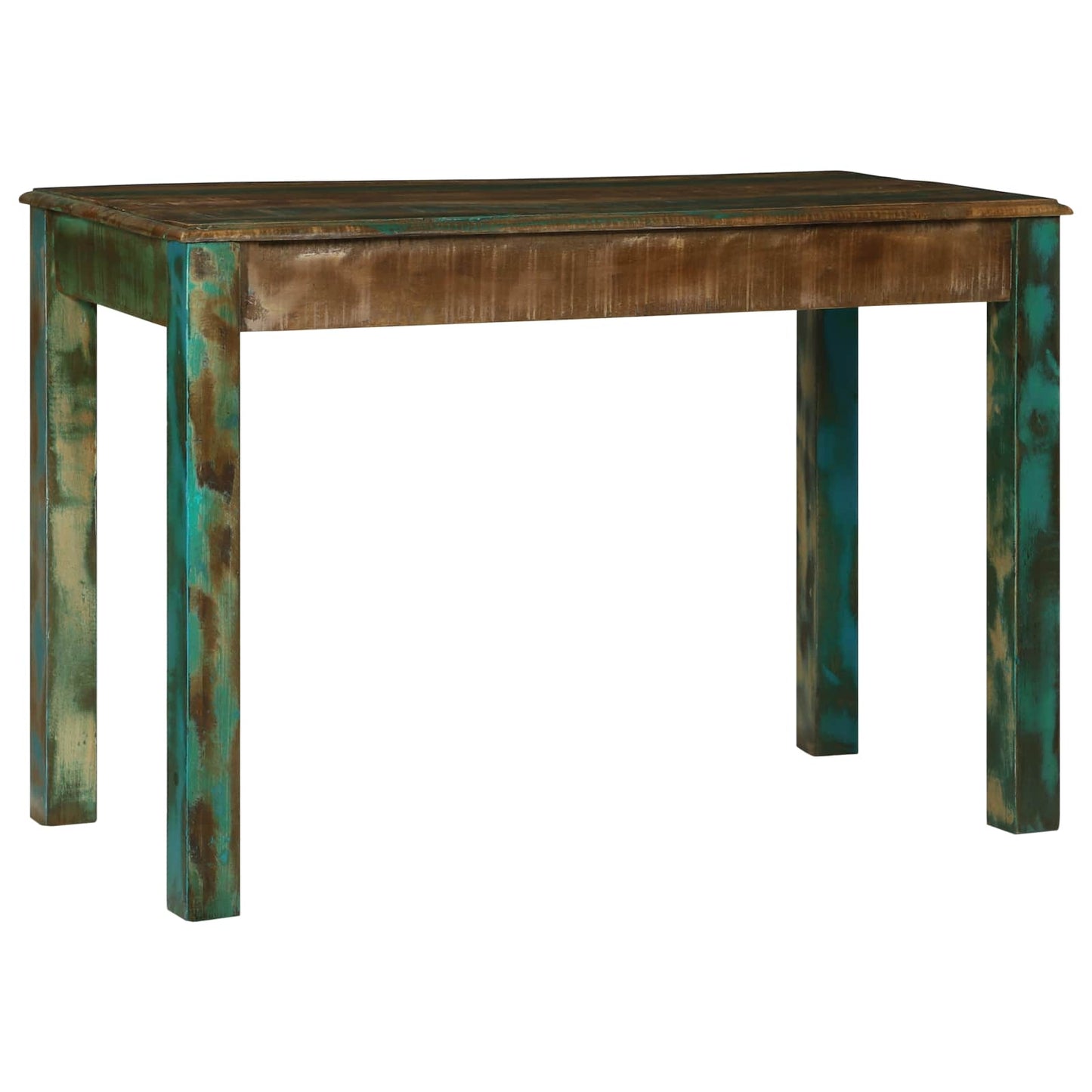 Skrivebord med skuffe Brun 112 x 55 x 76 cm Solid genbrugs træ