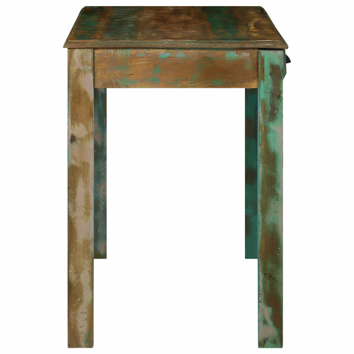 Skrivebord med skuffe Brun 112 x 55 x 76 cm Solid genbrugs træ