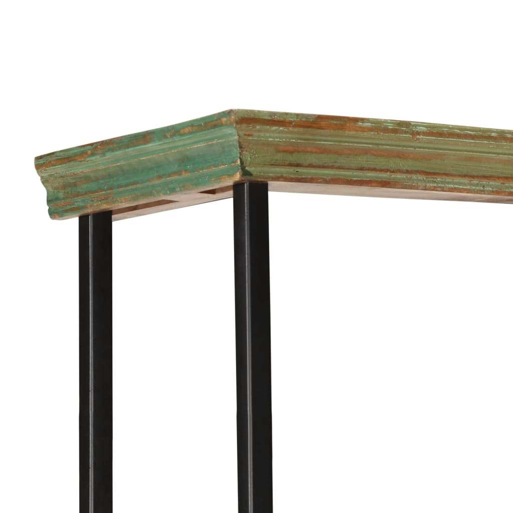 reol 55x30x180 cm massivt genbrugstræ
