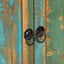 reol 55x30x180 cm massivt genbrugstræ