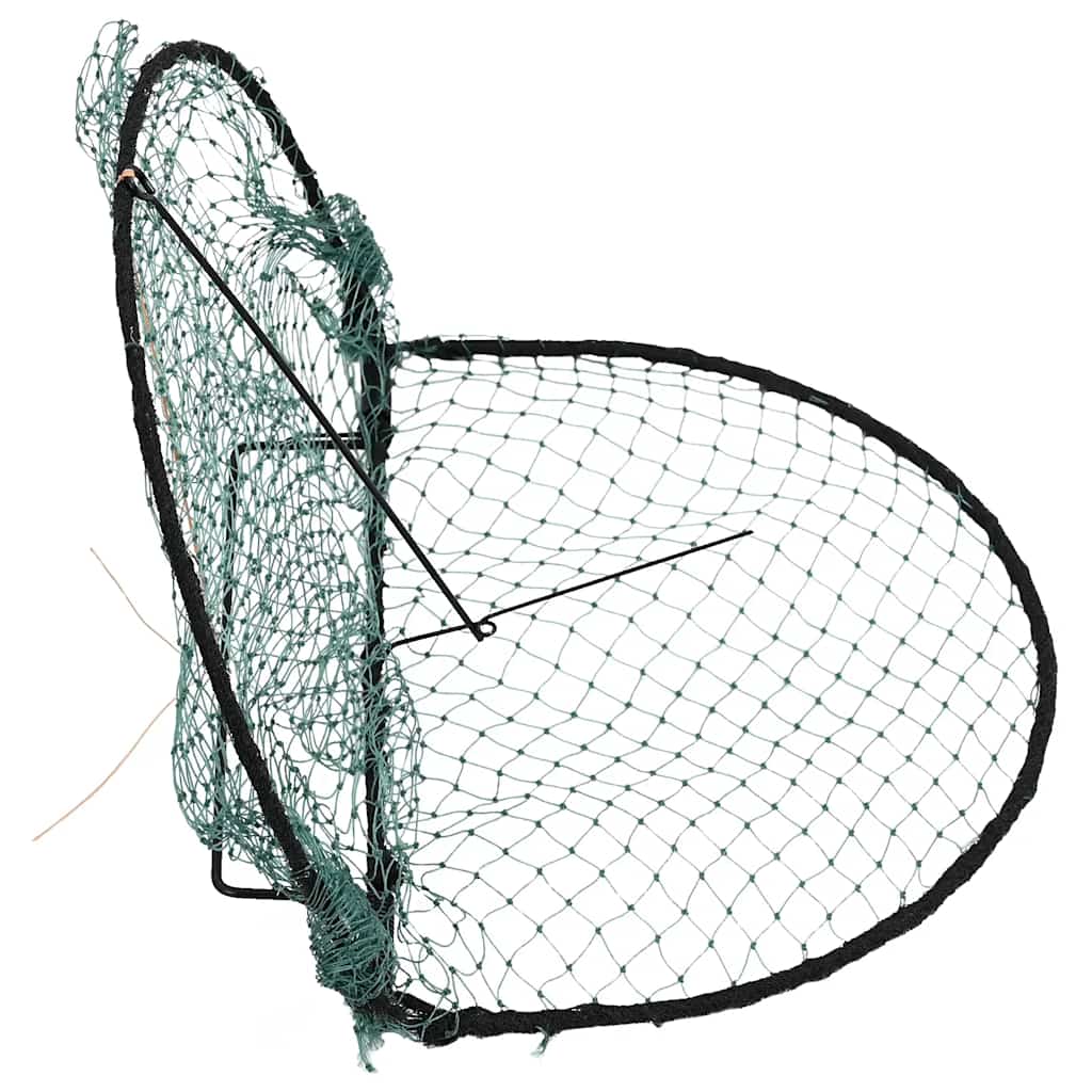 fuglenet 40 cm stål grøn