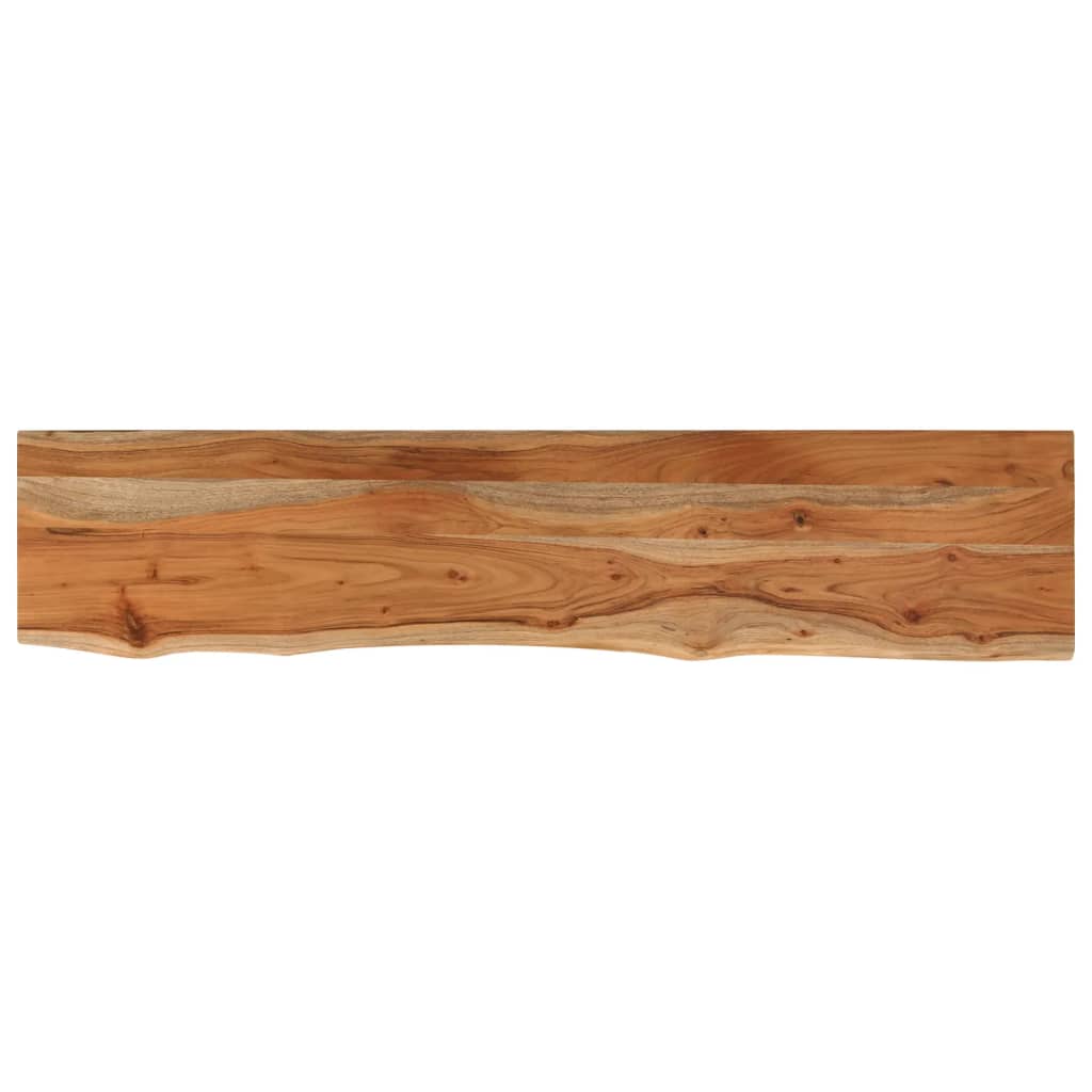 bordplade 180x40x3,8 cm rektangulær massivt akacietræ